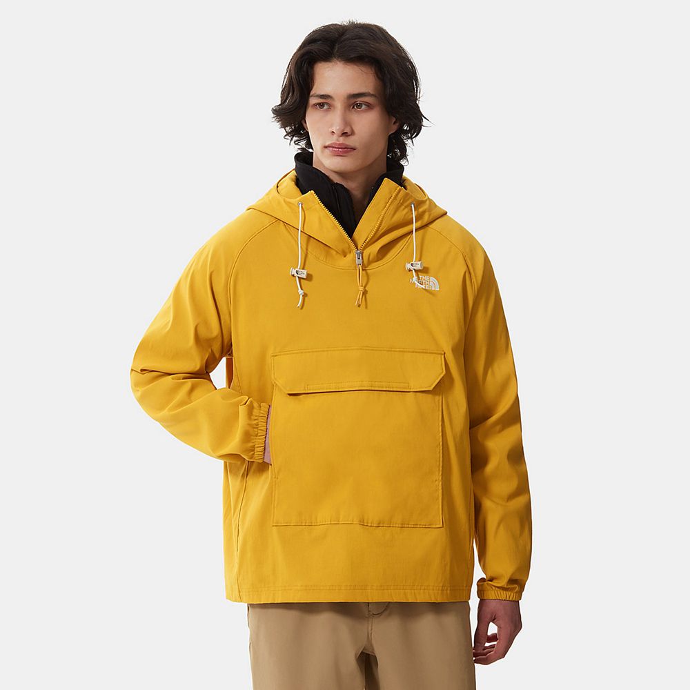 The North Face Insulated Jacket Mens Australia - The North Face Class V Fanorak Yellow (WZP-468190)